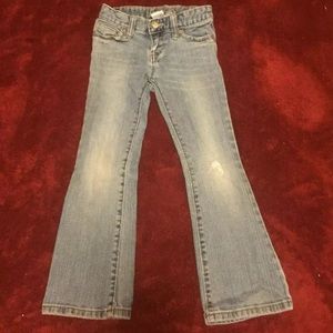 Girls size 5 bootcut jeans from Old Navy
